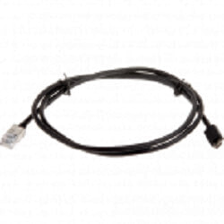 Axis 01552-001 - 1 m - Black - RJ-12 - Micro-USB - Male/Male - Any brand