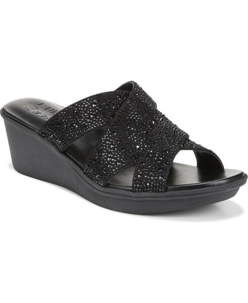 Rowena 2 Slide Wedge Sandals