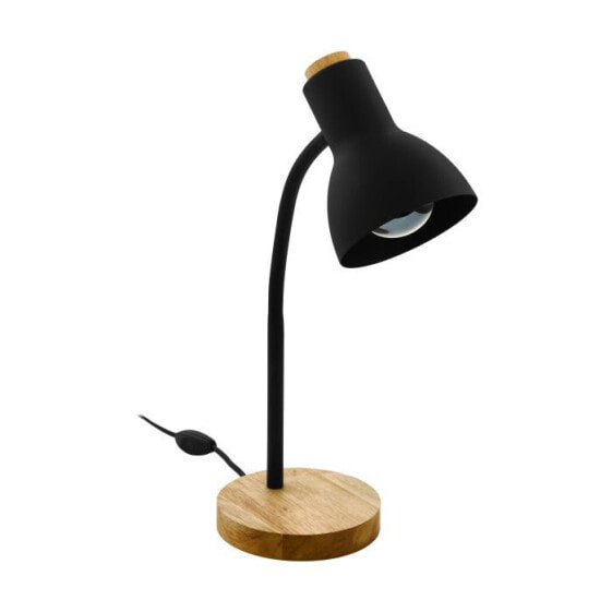 Eglo Leuchten EGLO Veradal - Black - Wood - Plastic - Steel - Wood - IP20 - II - E27 - 1 bulb(s)