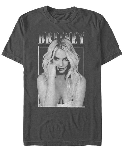 Britney Spears Men's Not That Innocent Portrait Short Sleeve T-Shirt