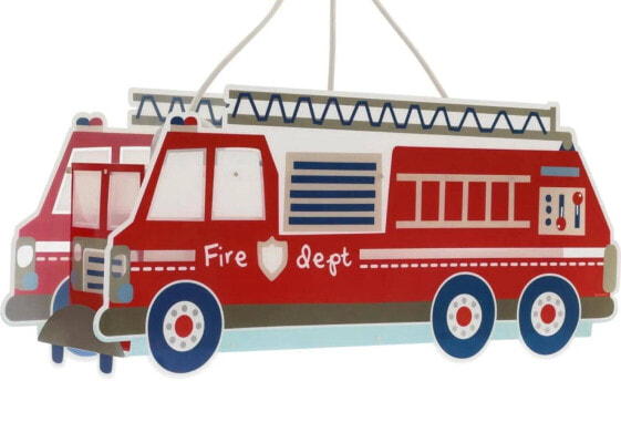 Потолочный светильник click-licht.de Kinder Deckenleuchte FIRE TRUCK