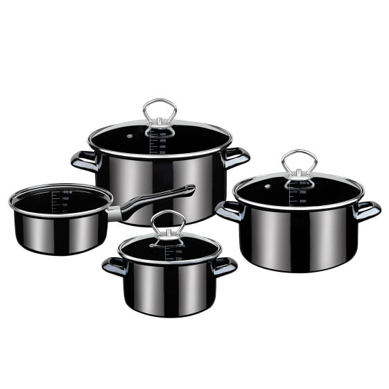 Topfset Profi Black Star 7-teilig