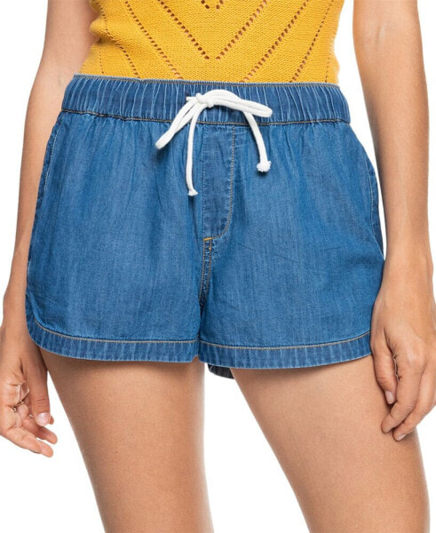 Juniors' Impossible Denim Shorts