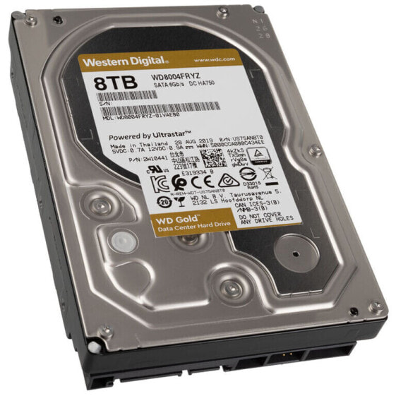 Western Digital Gold, SATA 6G, Intellipower, 3,5 Zoll - 8 TB