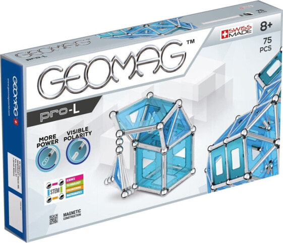 Игрушки и игры Geomag Pro-L 75 - Магнитный конструктор для детей