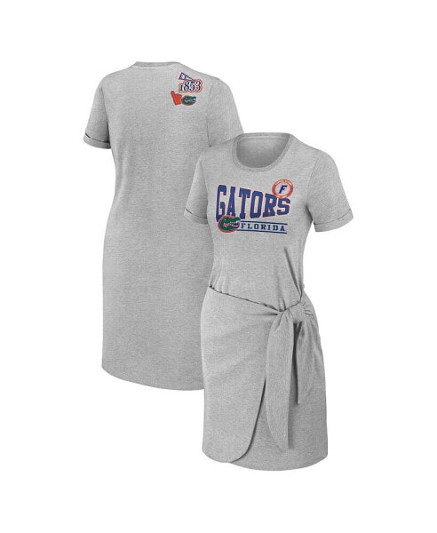 Платье женское с узлом Florida Gators Heather Gray от WEAR by Erin Andrews