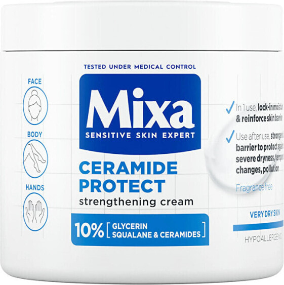 Strengthening body care for very dry skin Ceramide Protect ( Strength ening Cream) 400 ml
