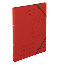Herlitz 11255460 - A4 - Cardboard - Red - Portrait - 2.5 cm - 1.4 cm
