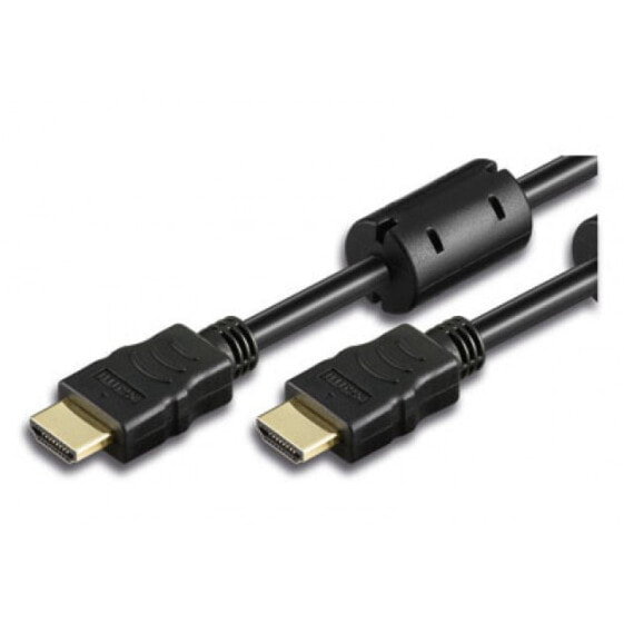 Techly ICOC-HDMI-FR-020 - 2 m - HDMI Type A (Standard) - HDMI Type A (Standard) - 3D - 10 Gbit/s - Black