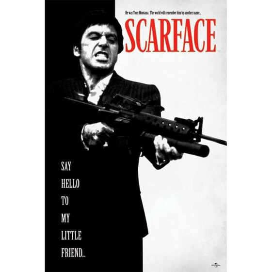 PYRAMID Poster Scarface (Say Hello To My Little Friend)
