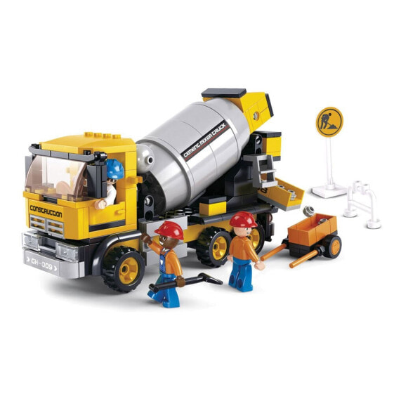 SLUBAN Town Cement Mixer Truck 296 Pìeces construction game