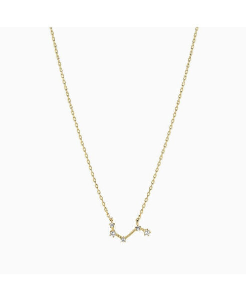 Bearfruit Jewelry constellation Necklace - 12 Zodiac Constellation - Gold