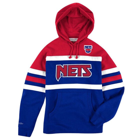 Mitchell & Ness Head Coach Hoodie Mens Size XS Casual Outerwear FPHDSC19029-NJN