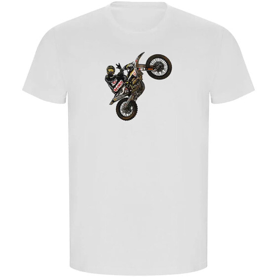 KRUSKIS Motocross ECO short sleeve T-shirt