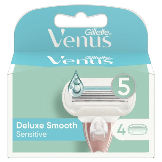 Gillette Venus Deluxe Smooth Sensitive 4 St. ersatzklinge für Frauen Ersatzklinge 4 St.