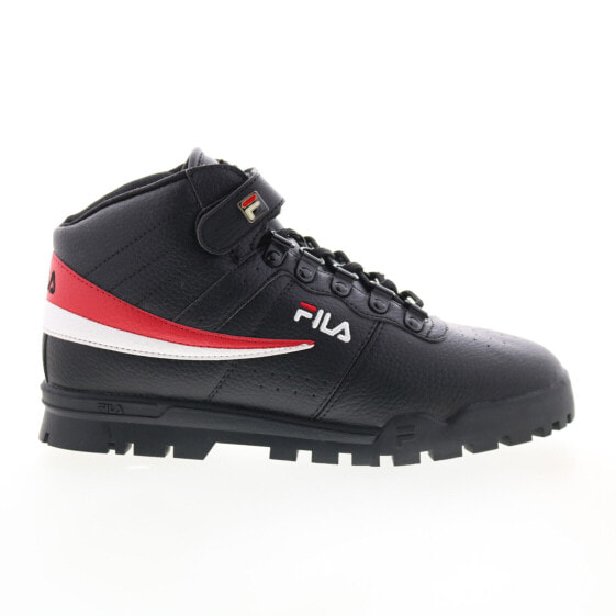 Fila V13 Boot 1FM01156-014 Mens Black Synthetic Lace Up Casual Dress Boots 8
