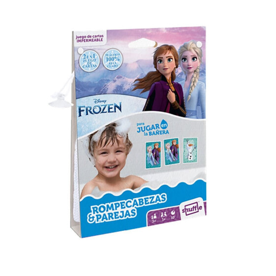 SHUFFLE Children´S Letters Waterproof Aqua Frozen Puzzles And Couples