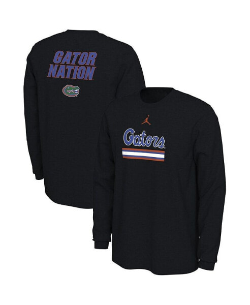 Men's Black Florida Gators Alternate Uniform Long Sleeve T-shirt