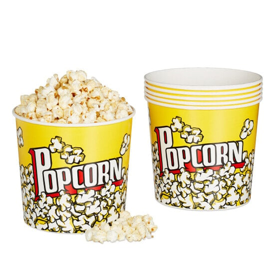 48 x Popcorn Eimer wiederverwendbar