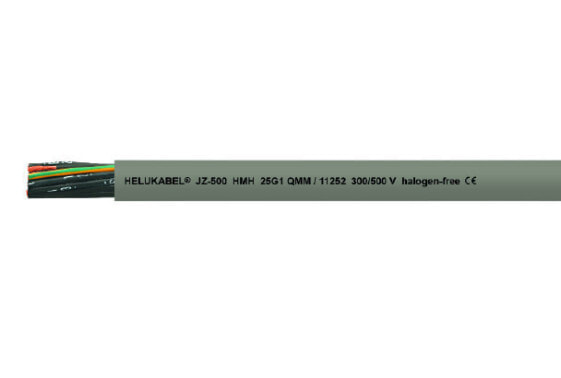 Helukabel JZ-500 - Low voltage cable - Grey - Polyvinyl chloride (PVC) - Polyvinyl chloride (PVC) - Cooper - 7G1,5
