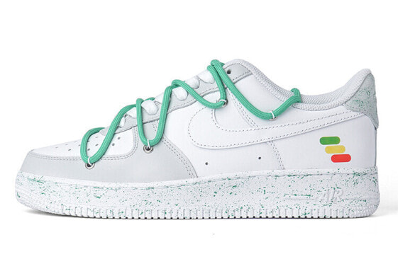 Кроссовки Nike Air Force 1 Low White Green Gray