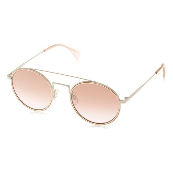 Женские солнцезащитные очки круглые белые Tommy Hilfiger TH-1455S-U1Y (53 mm)