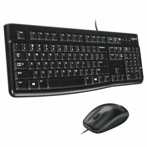 Клавиатура Logitech MK120 Чёрный QWERTY