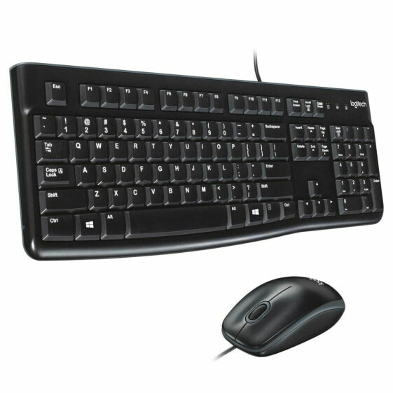 Клавиатура и мышь Logitech 920-002547 Чёрный португальский QWERTY