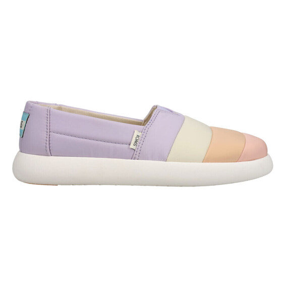 TOMS Alpargata Mallow Slip On Womens Purple Sneakers Casual Shoes 10016725T