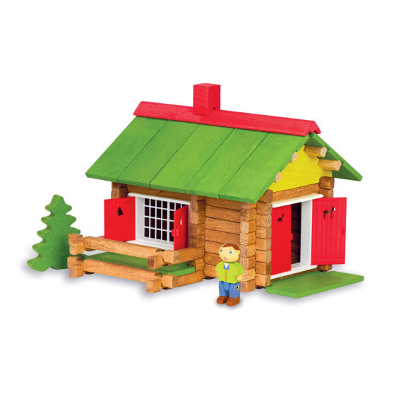 Игровой набор фигурок Jeujura My Wooden Chalet 100 Предметы Playset