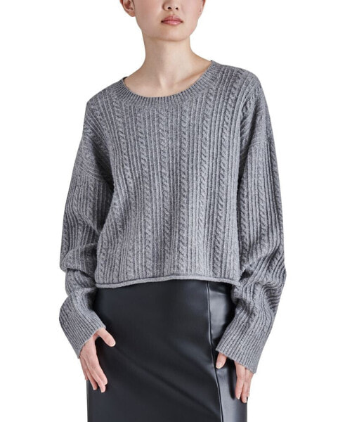 Women's Aerin Cable-Knit Crew Neck Sweater