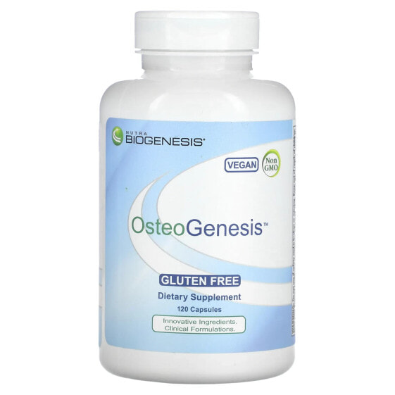 Nutra BioGenesis, OsteoGenesis, 120 капсул