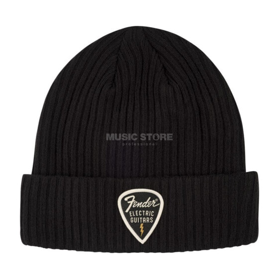 Fender Pick Patch Ribbed Beanie