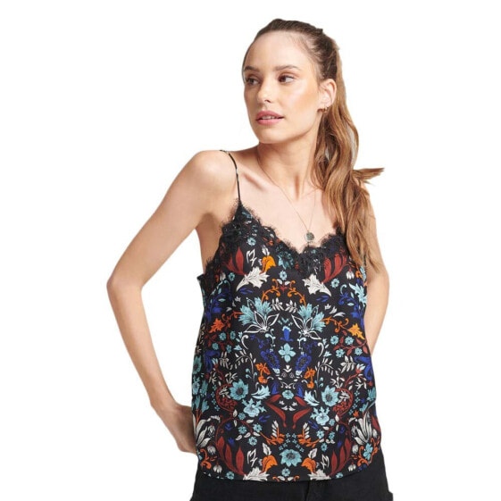 SUPERDRY Studios Eyelash Cami Blouse