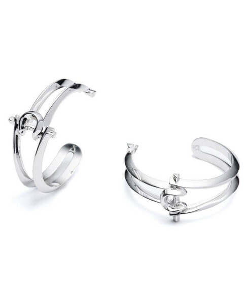 MARCY HOOP EARRINGS