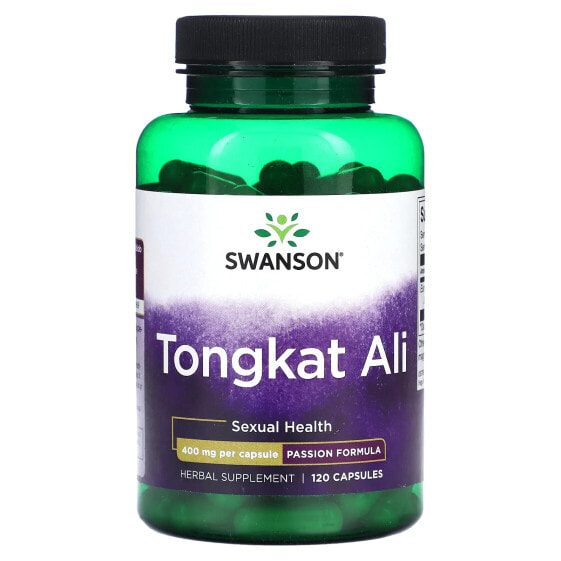 Витамины и БАДы для женского здоровья Swanson Tongkat Ali, 400 мг, 120 капсул