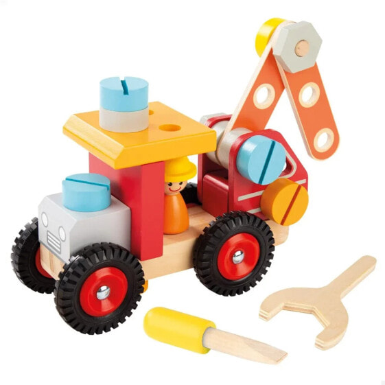 WOOMAX Wooden Fire Truck