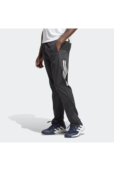 Black 3-stripes Knitted Tennis Joggers Ht7180