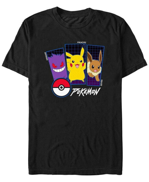 Men's Pokemon Trio Short Sleeve T-shirt