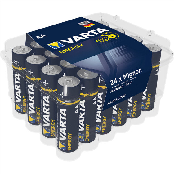 Varta 4106 Pack 24 Batterie Energy AA Mignon. LR6 Al-Mn - Battery - Mignon (AA)