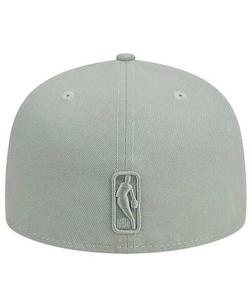 Men's Light Green Chicago Bulls Sage Color Pack 59FIFTY Fitted Hat