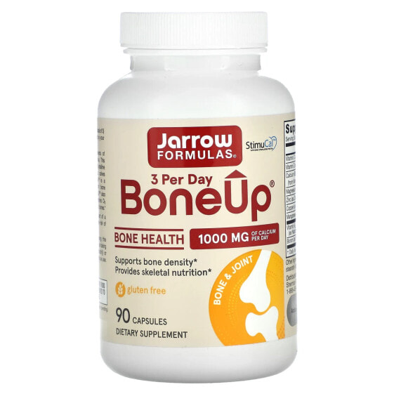 Витамины для мышц и суставов Jarrow Formulas BoneUp 3 в день, 1 000 мг, 90 капсул