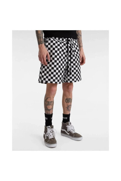 Mn Range Relaxed Elastıc Short Checkerboard Erkek Şort