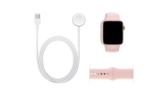 Apple Watch Series 5 Gold/Pink 40mm - OLED - Touchscreen - 32 GB - Wi-Fi - GPS (satellite) - 30.1 g
