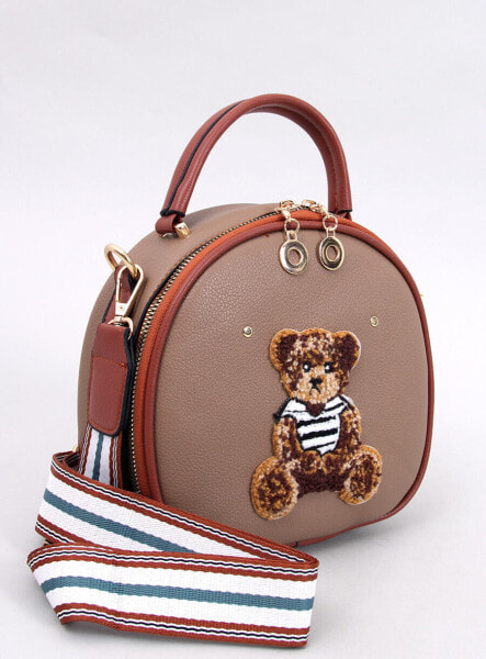 Женская сумка с медведем PEPE Brown