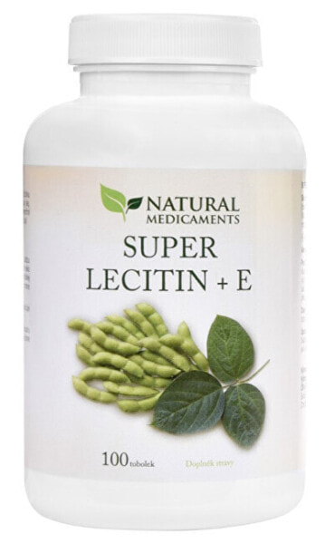 БАД Natural Medicaments Супер Лецитин + E 100 капсул