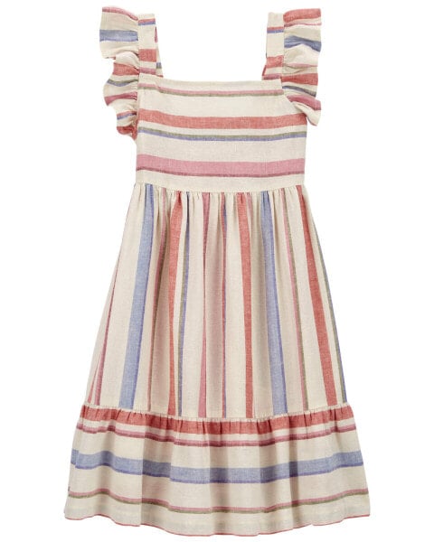 Платье для малышей Carter's полосатое LENZING™ ECOVERO™