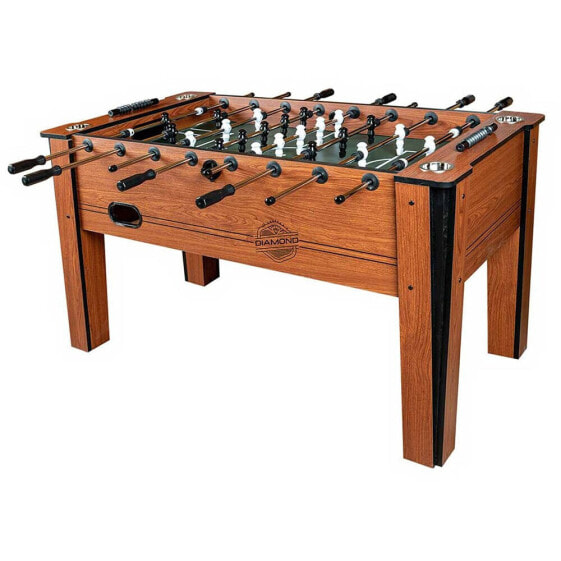 DEVESSPORT Diamond Classic Foosball Table With Open Legged Players