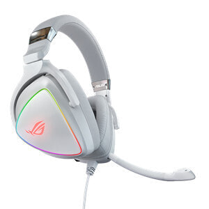 ASUS ROG Delta White Edition - Headset - Head-band - Gaming - White - Binaural - 1.5 m