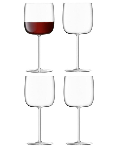 Borough Wine Glass 15 oz Clear x 4